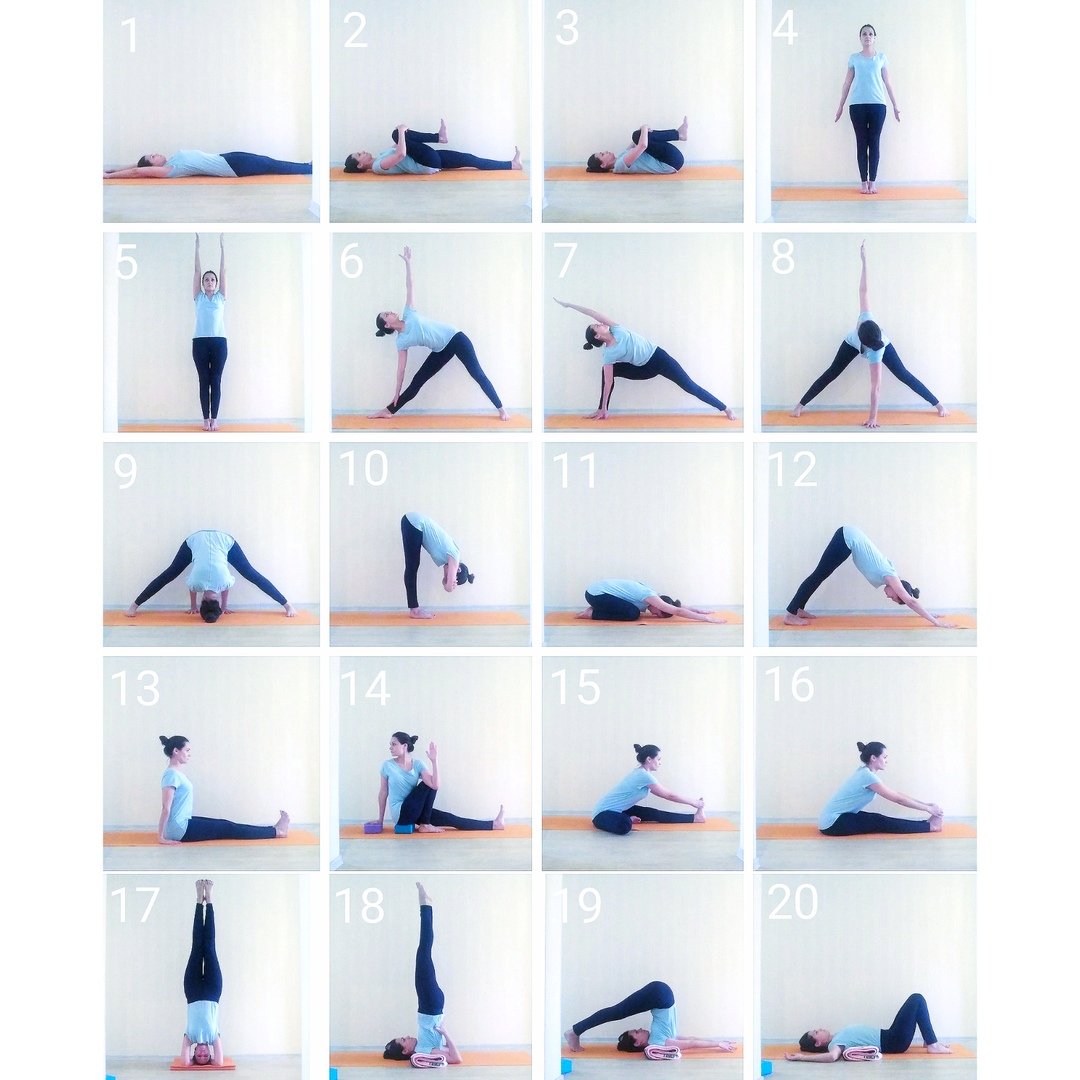 Хатха йога комплекс упражнений