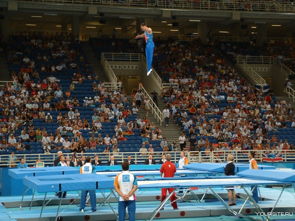 Олимпийские игры прыжки на батуте 2021