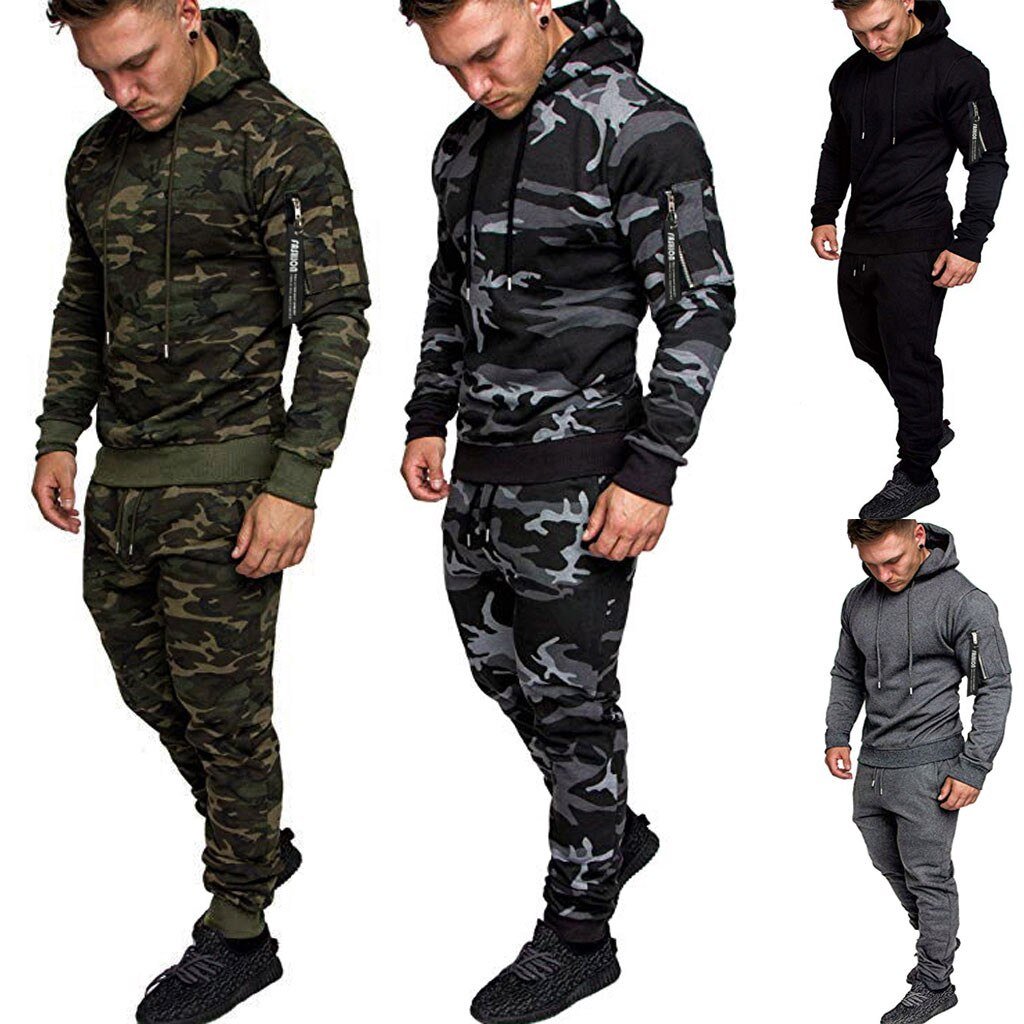 Камуфляж зимний мужской