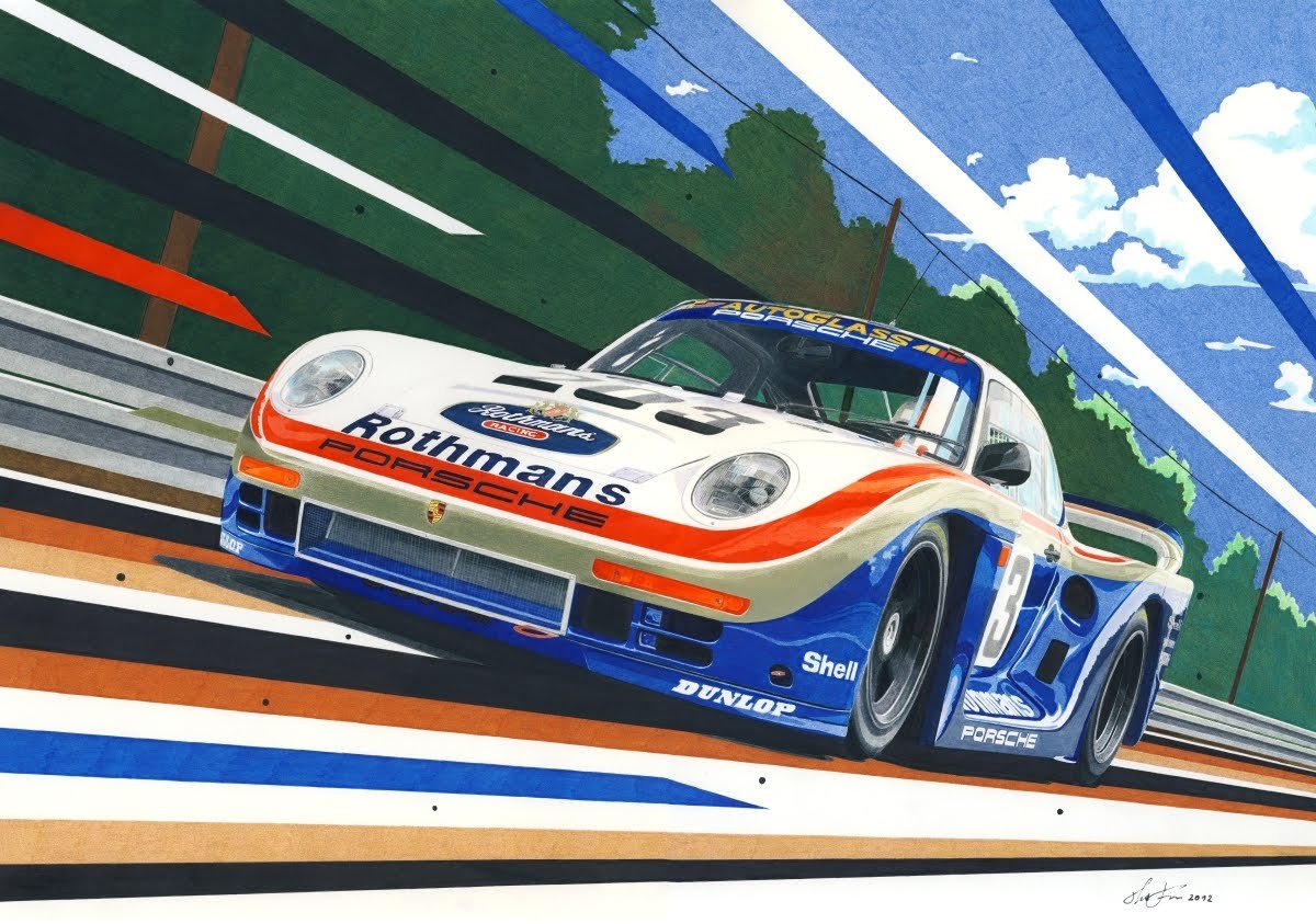 Porsche 911 Art
