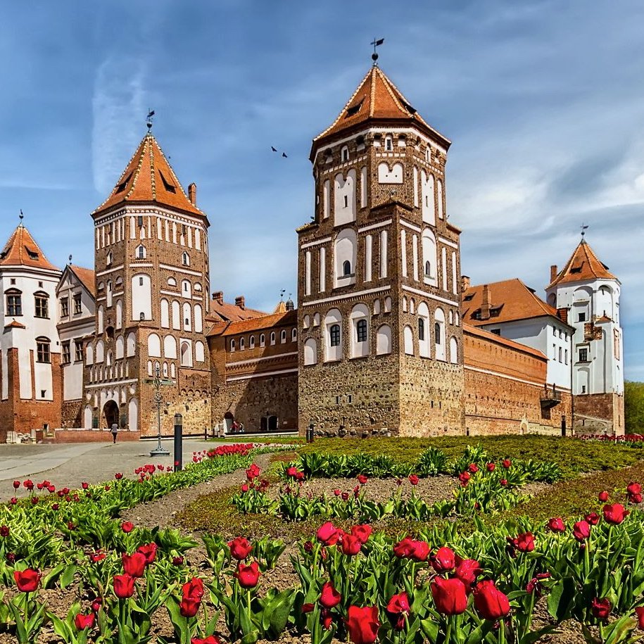 Беларусь Минск Мирский замок