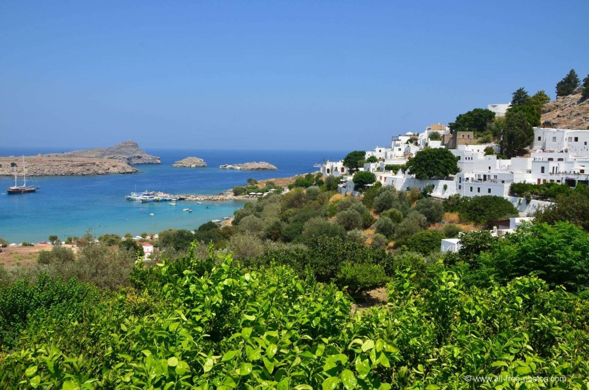 Родос остров греции омываемый водами