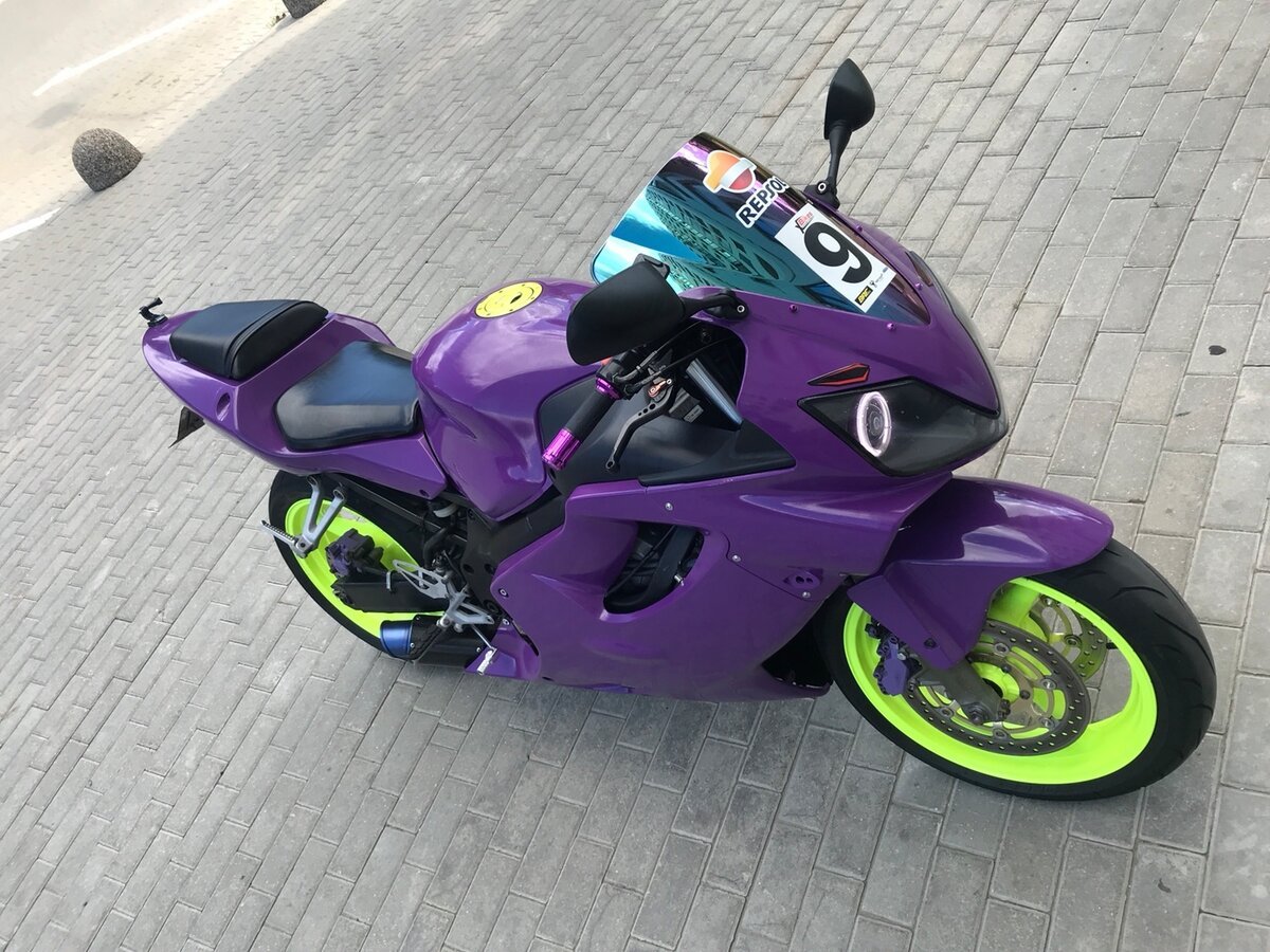 Cbr600f4i фиолетовая