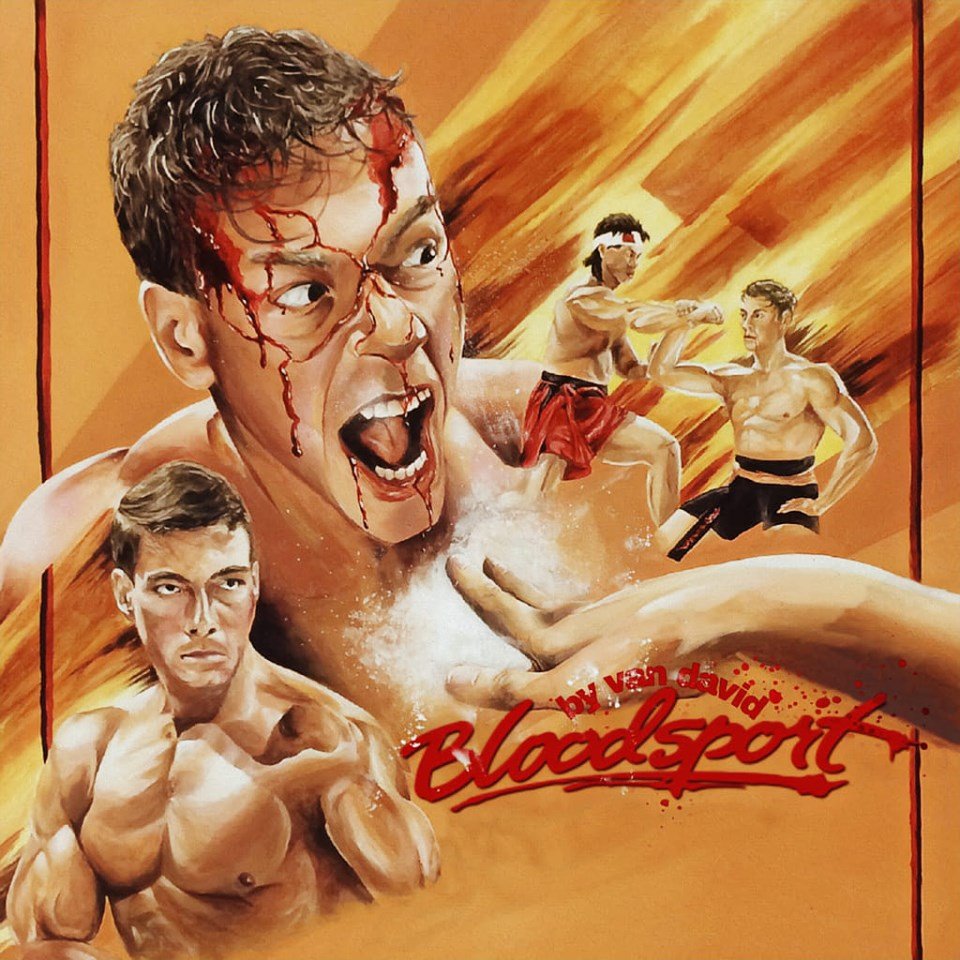 Кровавый спорт 1988 Постер