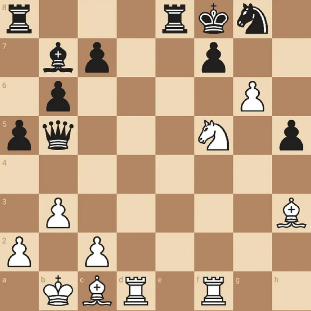 Шахматы Шах и мат в 1 ход