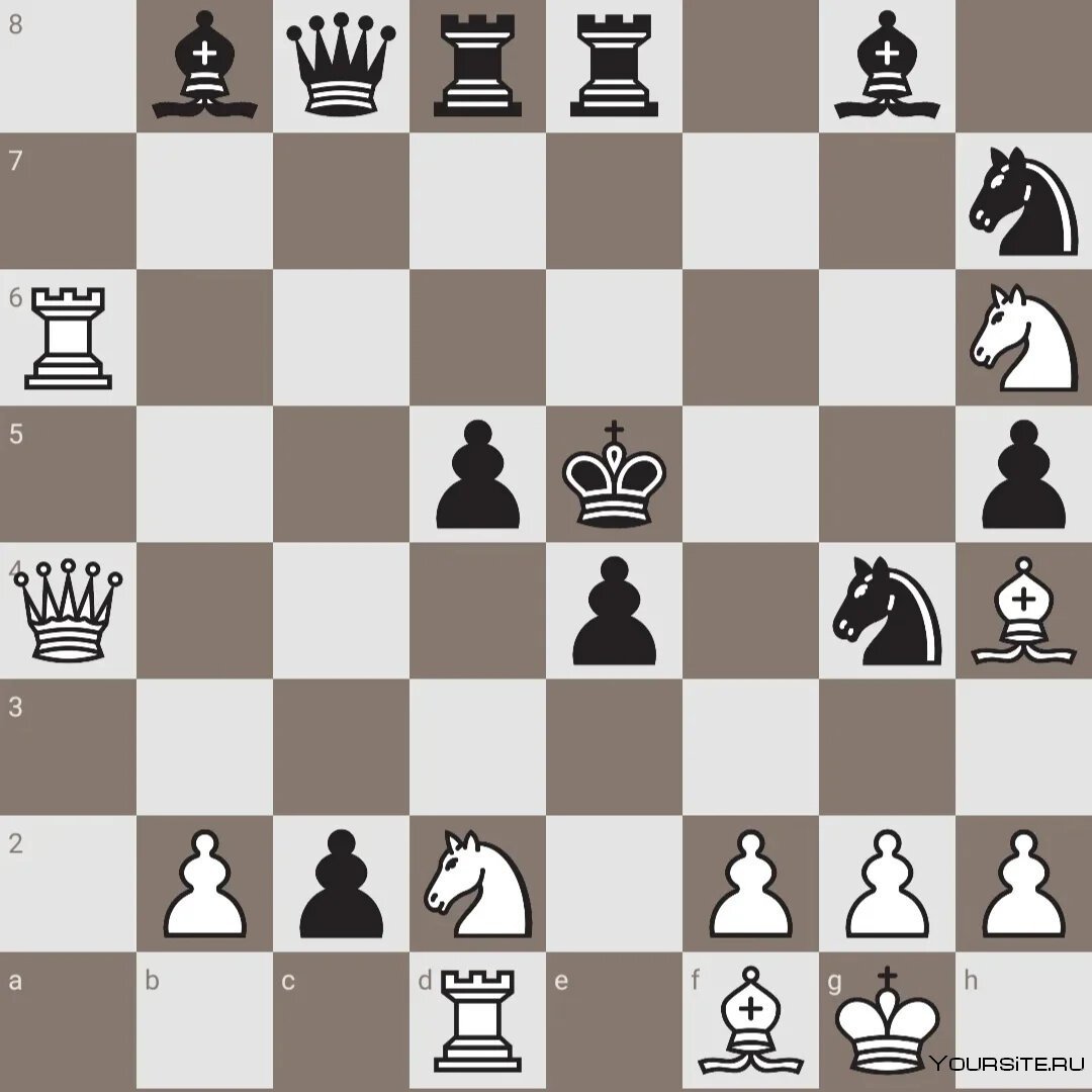Мат в 4 хода в шахматах