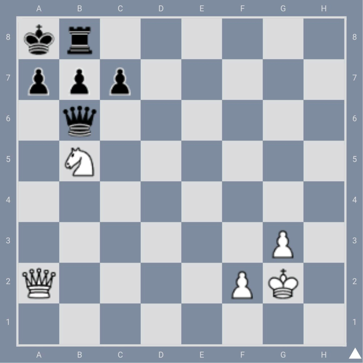 Мат в 2 хода в шахматах задачи