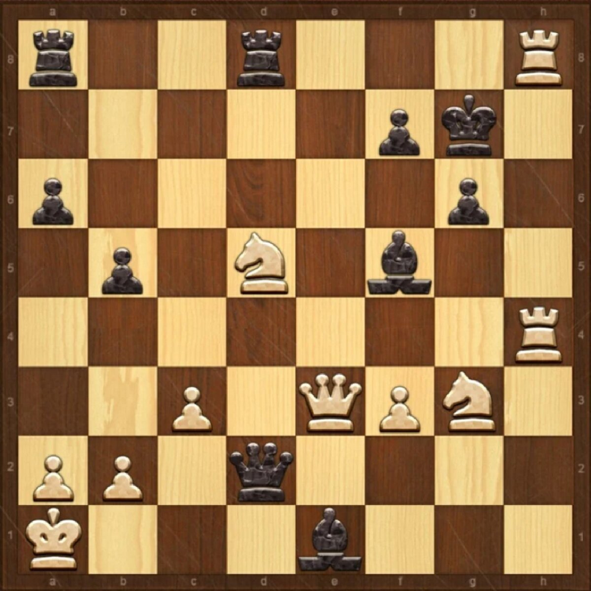 Задачи по шахматам мат в 1 ход