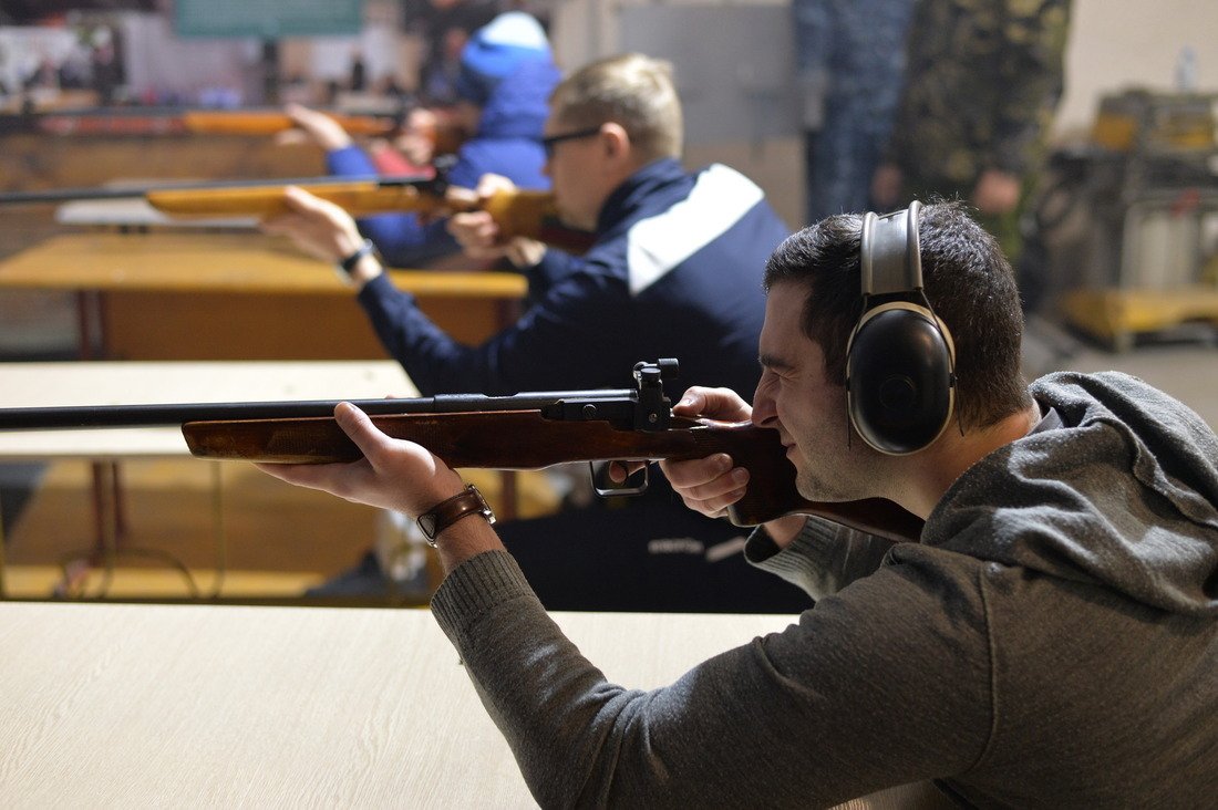Пулевая стрельба малокалиберная винтовка