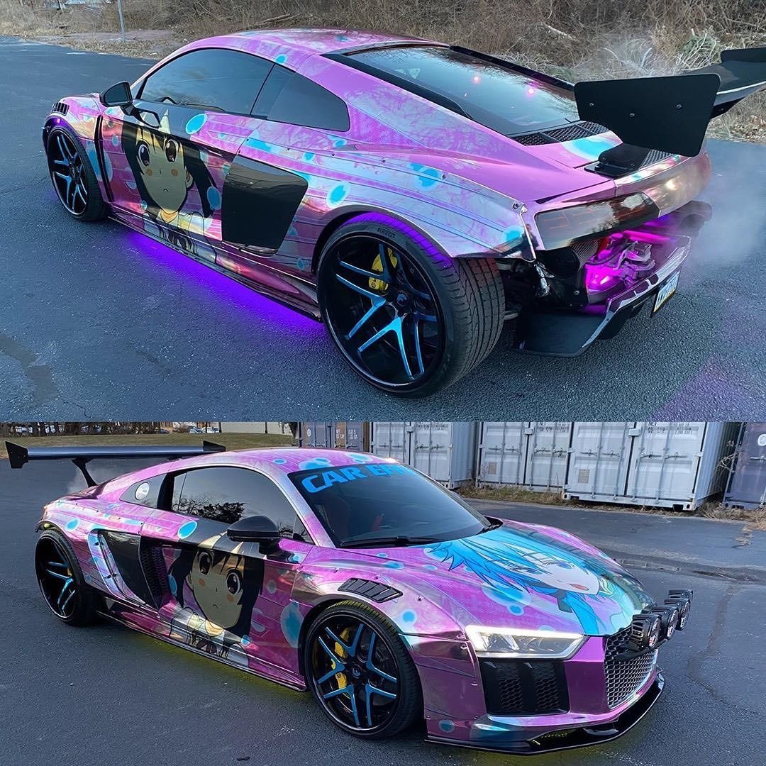 Lil Uzi Audi r8