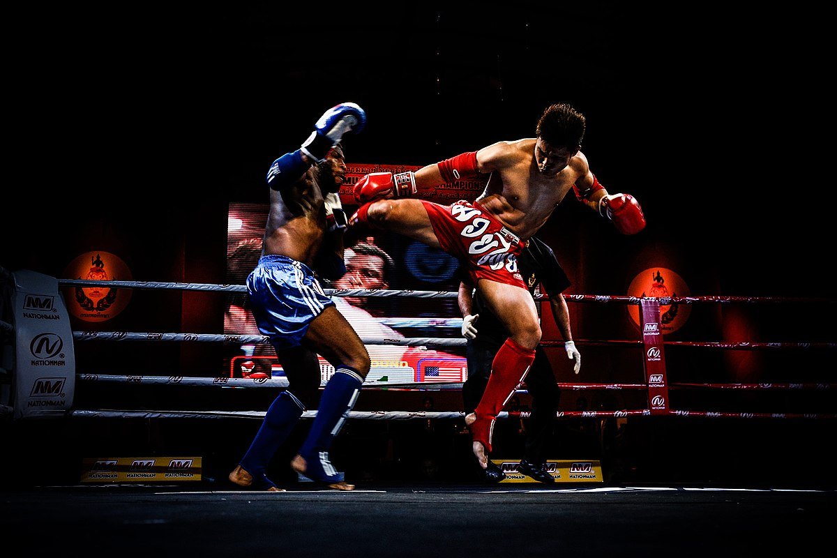 Тайский бокс бой