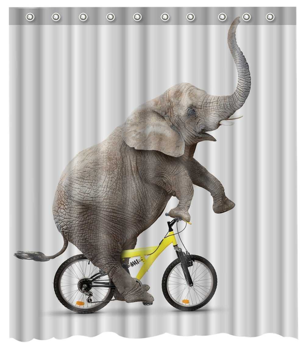 Слоник на велосипеде