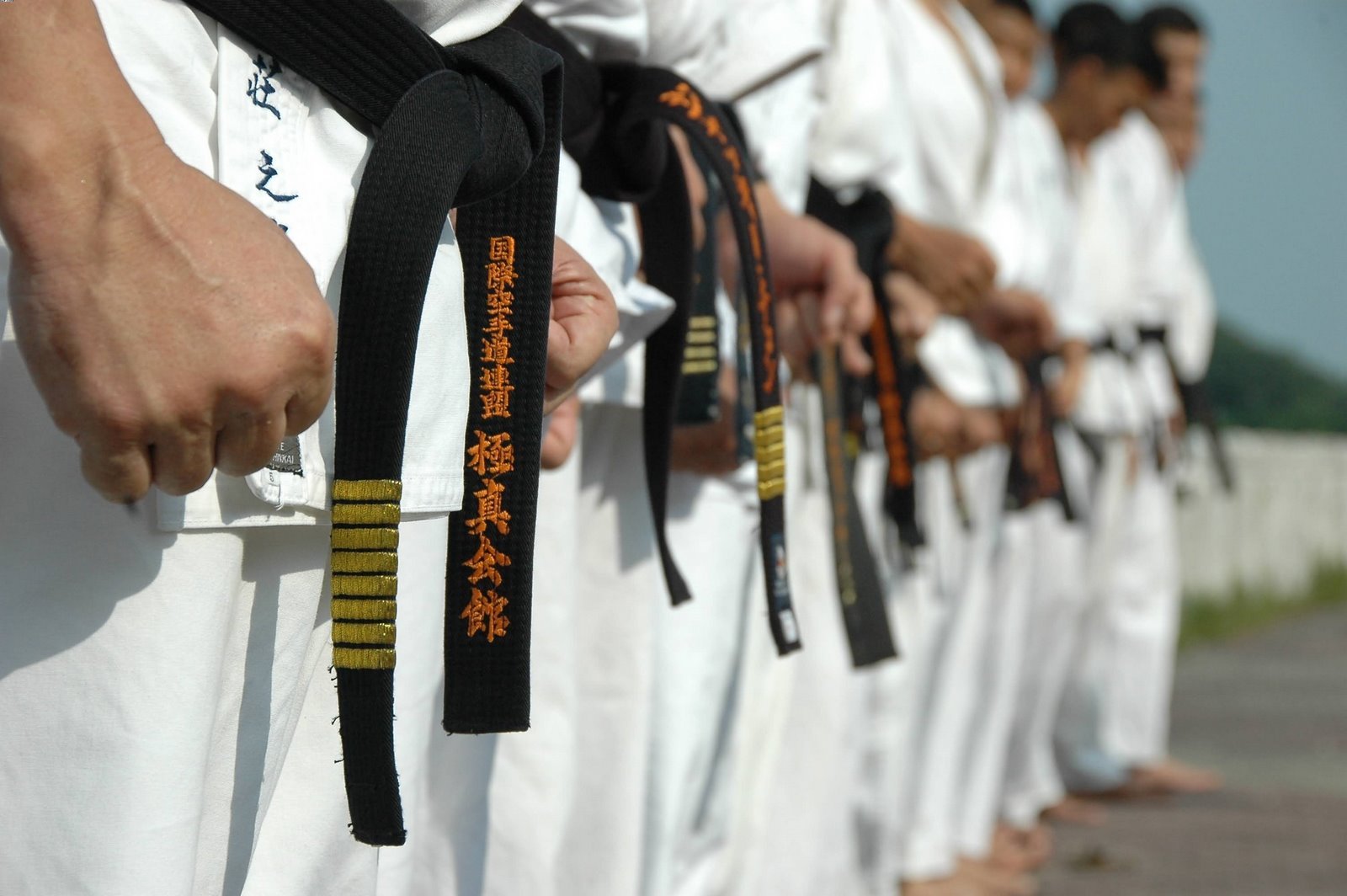 Cinturones en taekwondo