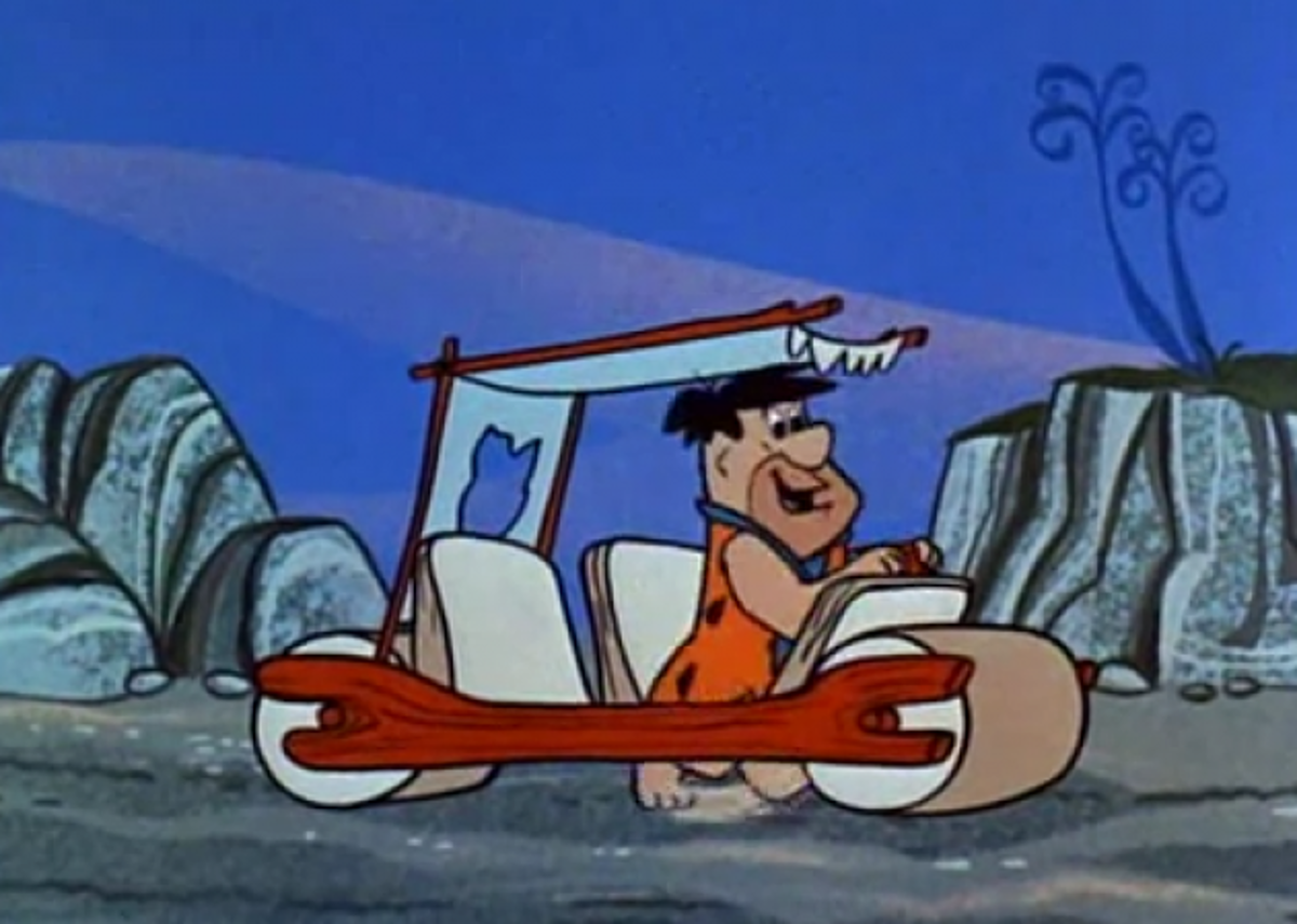 Семейка Флинстоунов машина