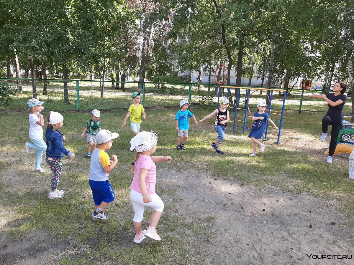 Утренняя гимнастика в старшей