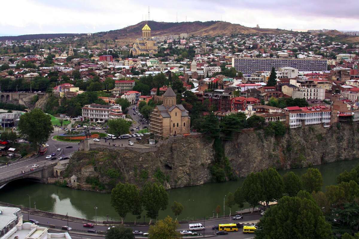 Древн Тбилиси столица Грузии