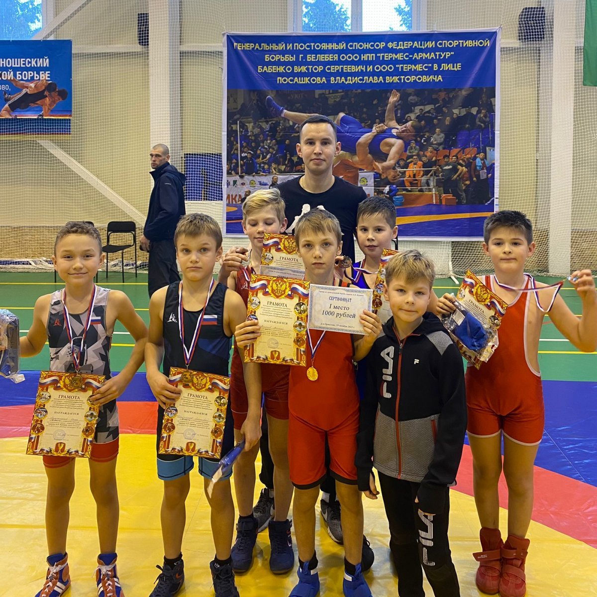 На чемпионате мира по спортивной борьбе