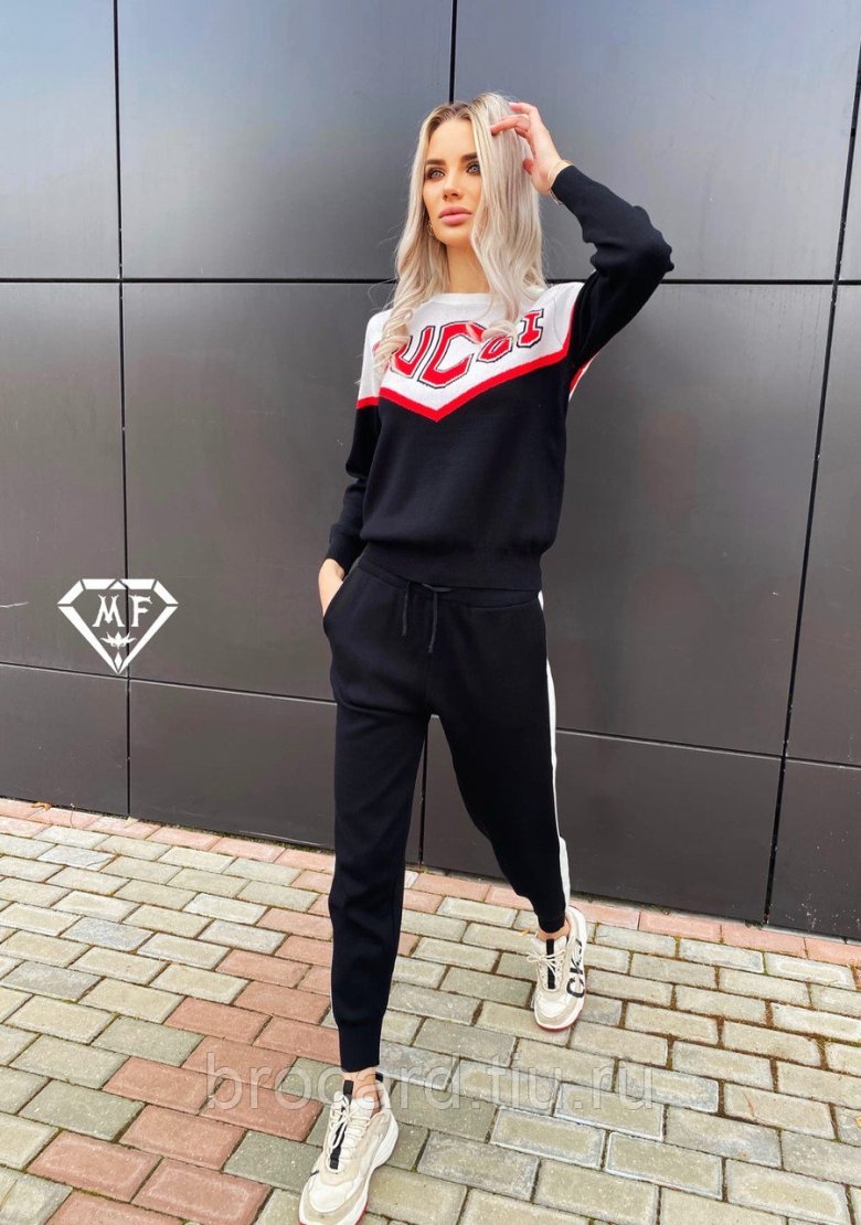 Gucci брюки с лампасами Gucci