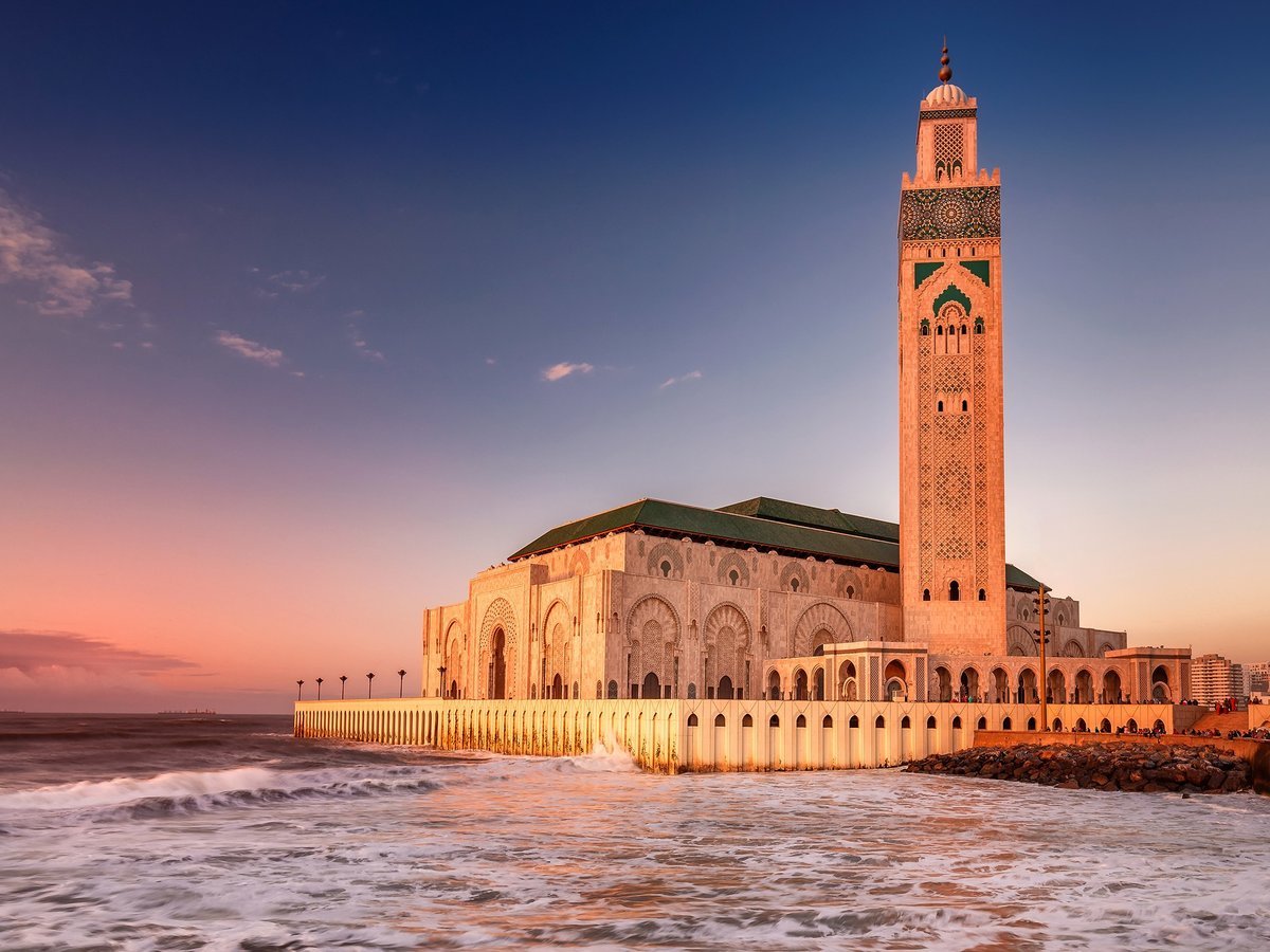 Город Агадир в Марокко