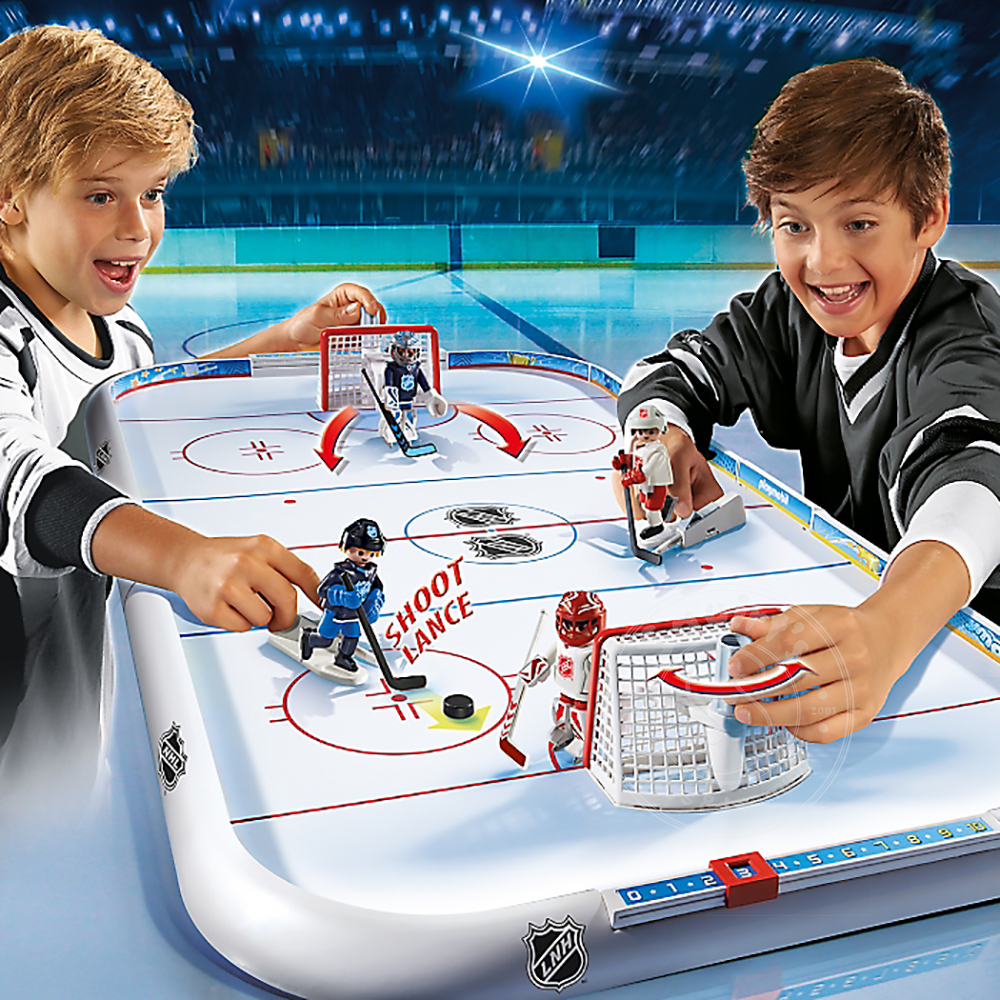 Следующая игра хоккейного. Playmobil 5068 хоккейная Арена НХЛ. Плеймобил хоккей Арена. Настольный хоккей NHL. Настольный хоккей "НХЛ".