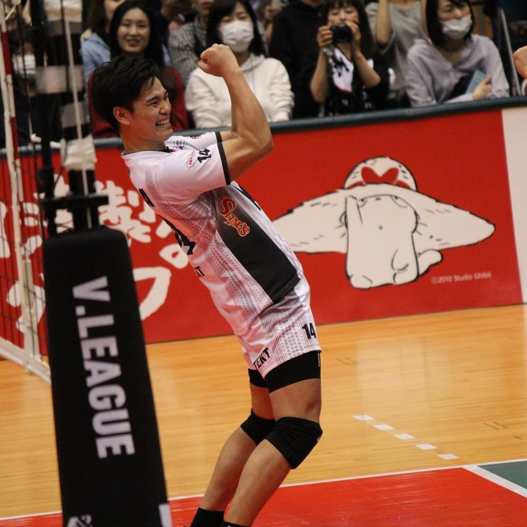 Рост Юджи Нишида волейбол