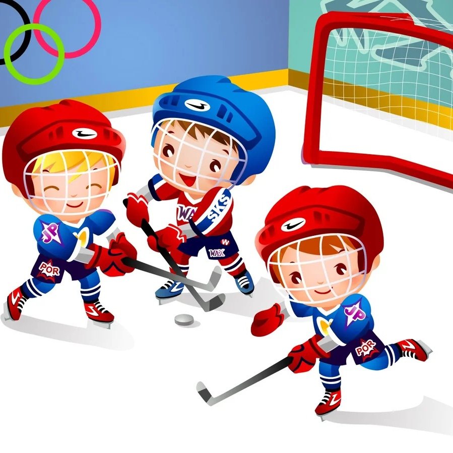 Заставка на телефон детский хоккей