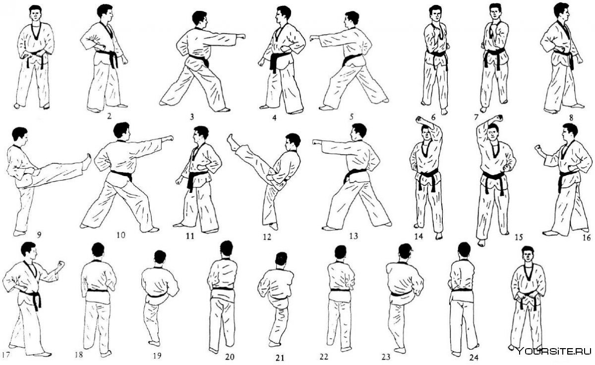 Taekwondo Round Kick