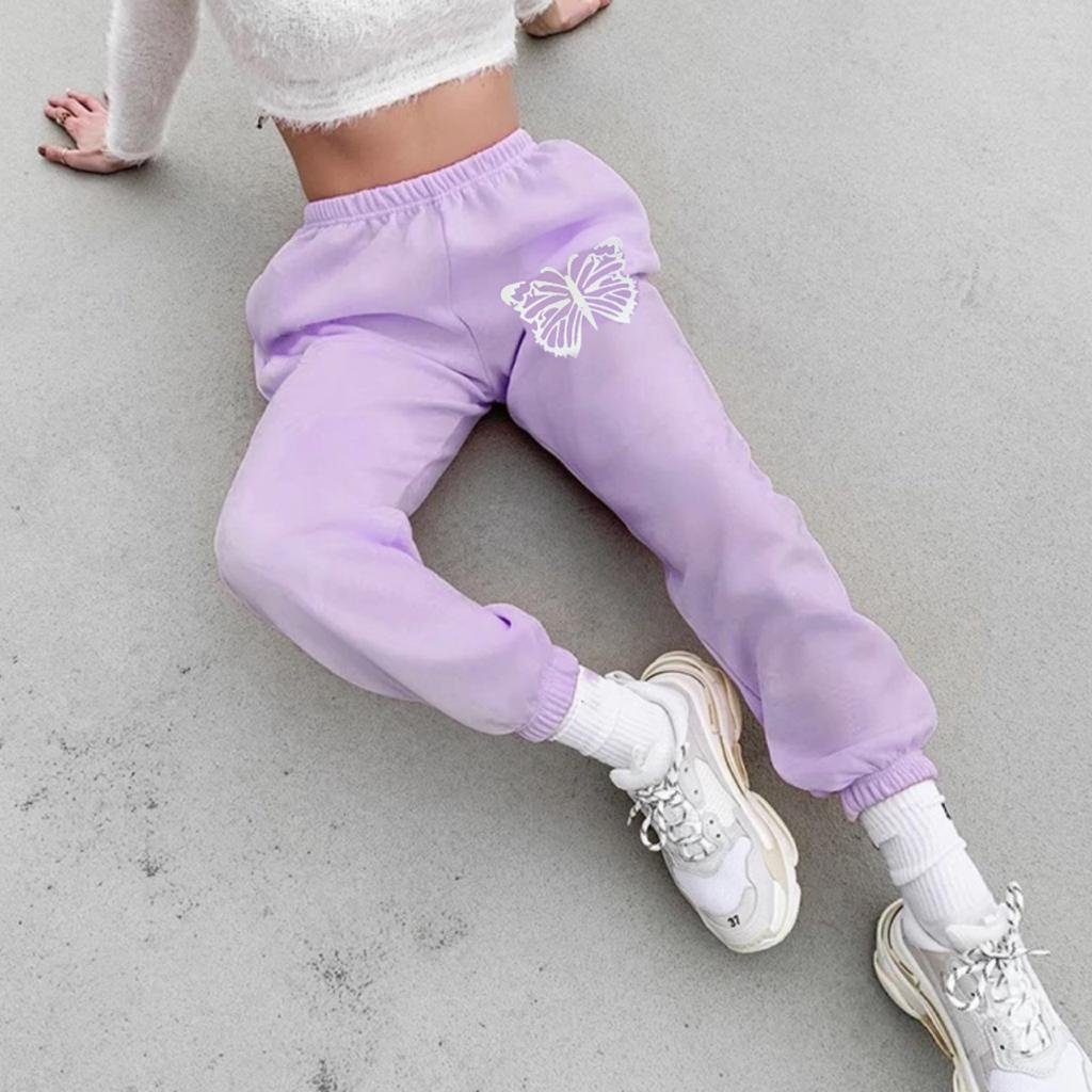 Фиолетовые спортивные штаны - 63 фото