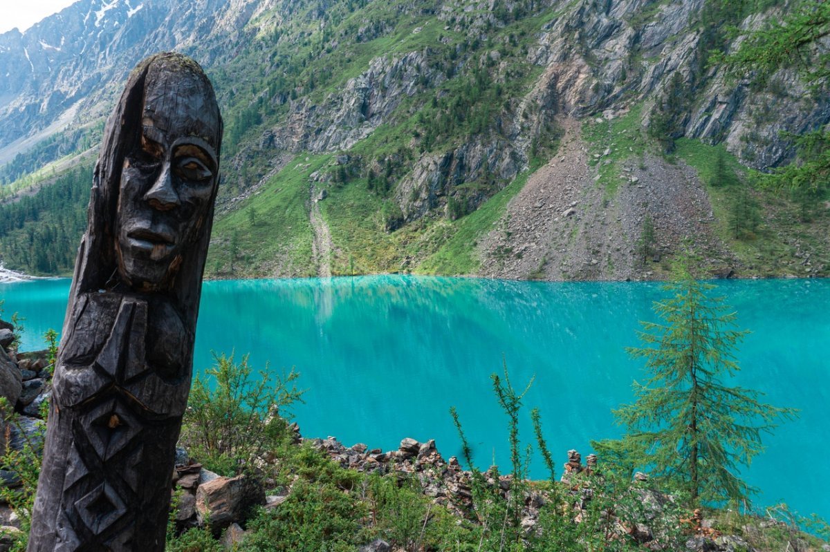 Поселок Анос Республика Алтай