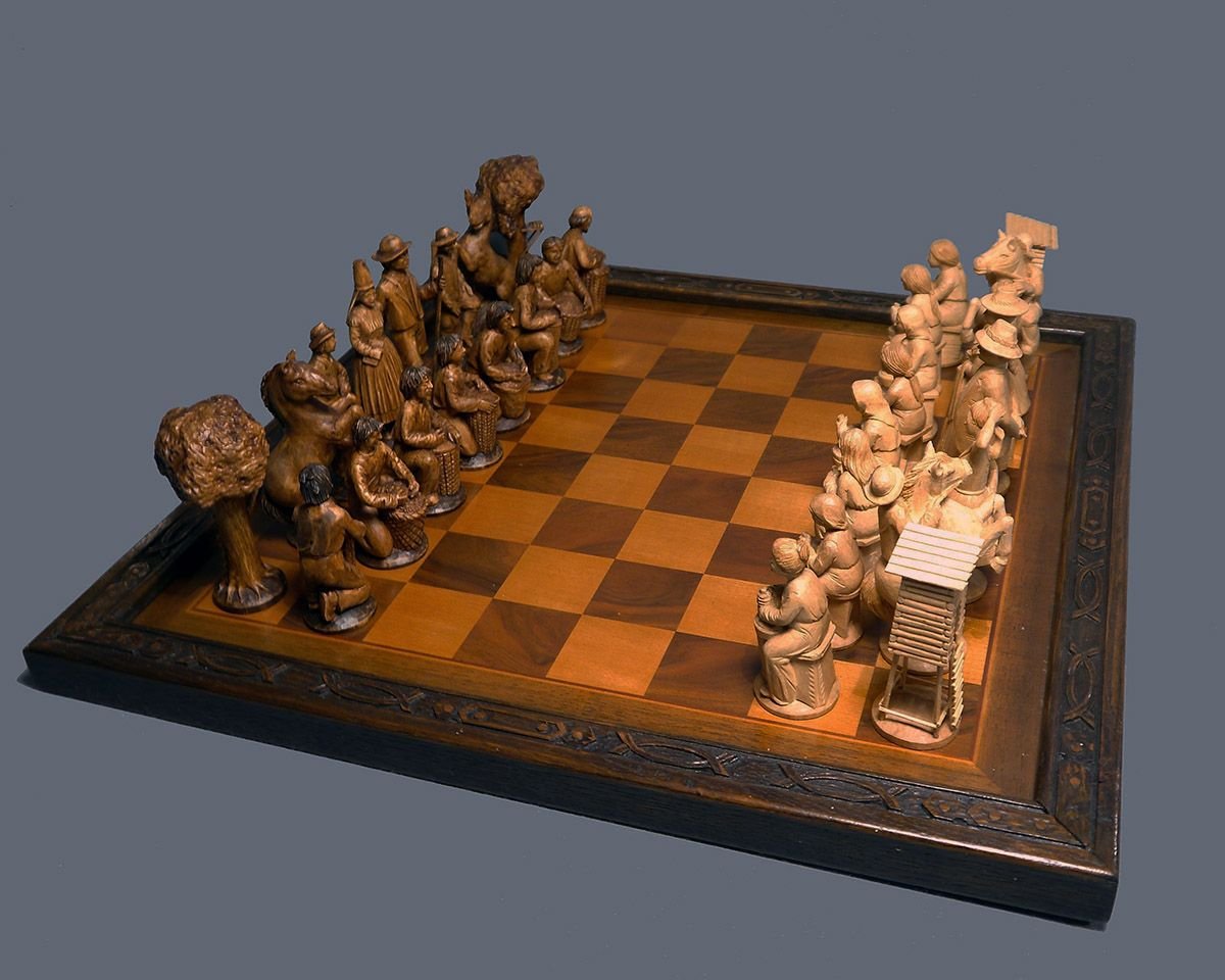 Стилизованные шахматы