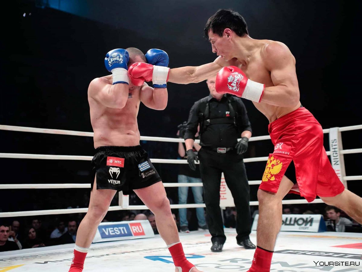 Прямой удар в тайском боксе