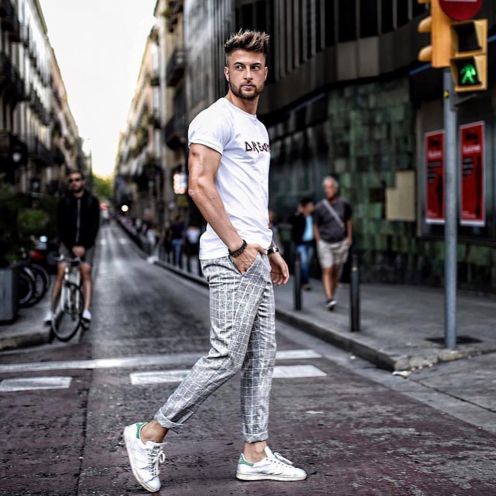 Спортивные брюки с лампасами 2021 Street Style