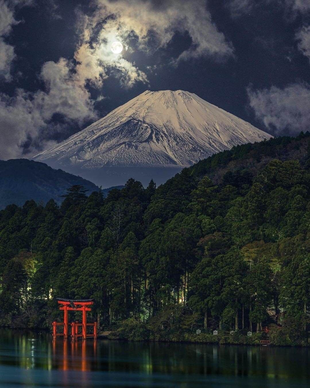 Фудзи Сан гора в Японии