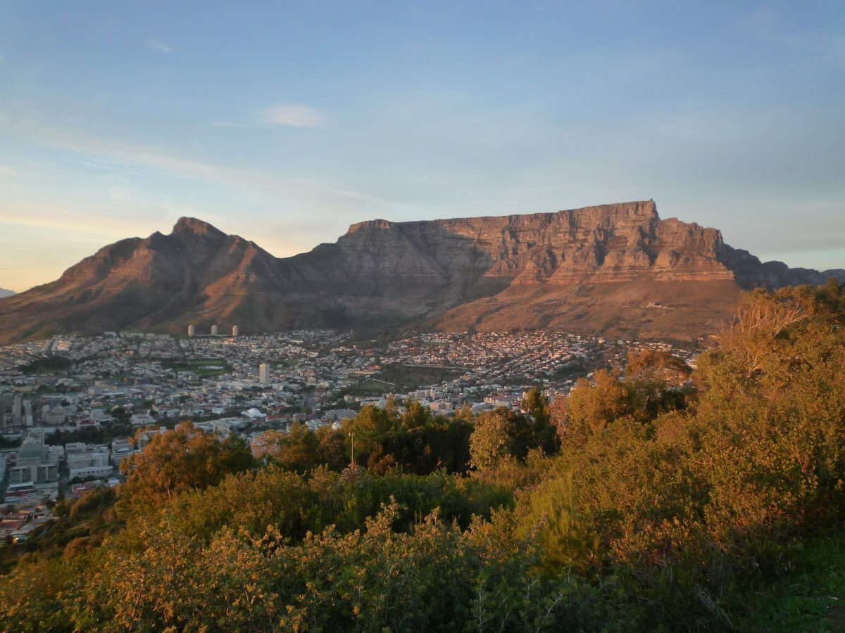 Столовая гора Кейптаун