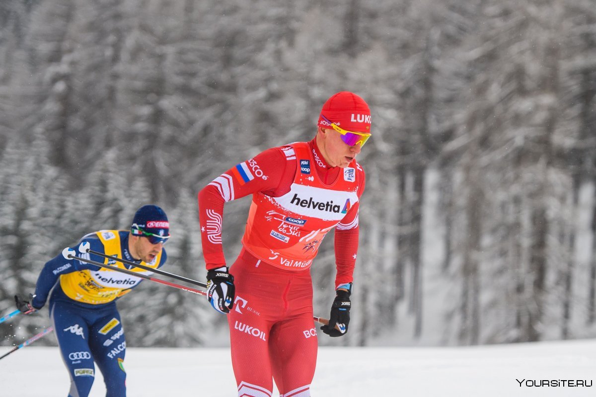 Александр Большунов тур де ски