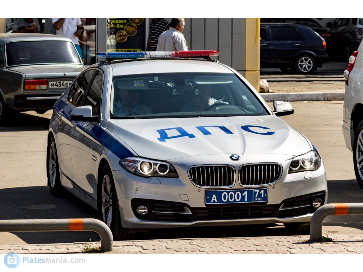 BMW f10 Police Moscow