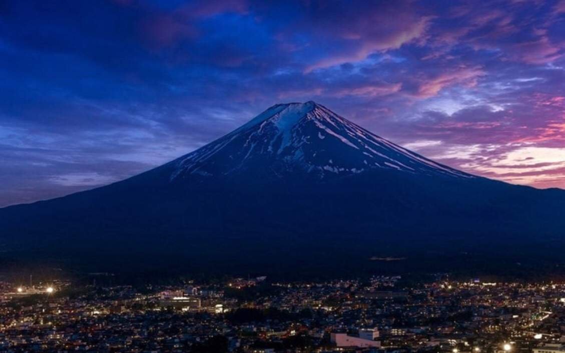 Фудзияма гора высота