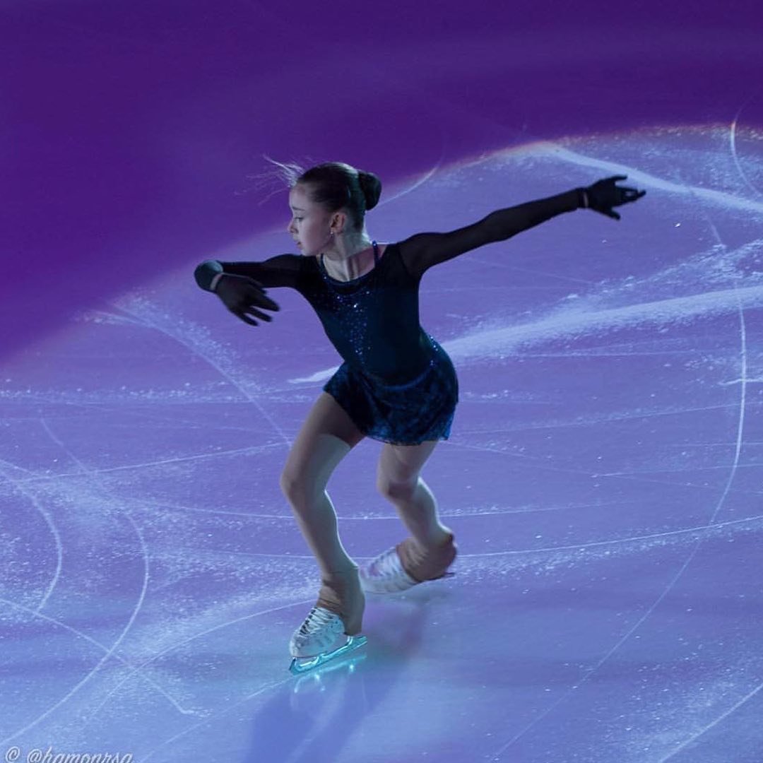Камилла Валеева на коньках