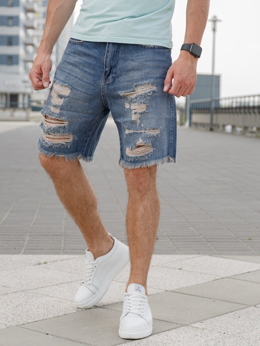 Шорты мужские джинсовые g3000.