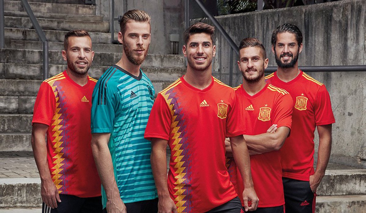 Форма сборной Испании 2018