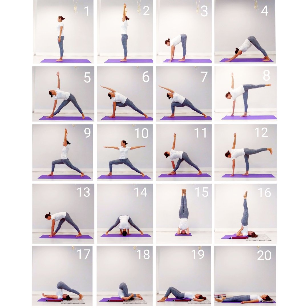 Хатха-йога асаны стоя