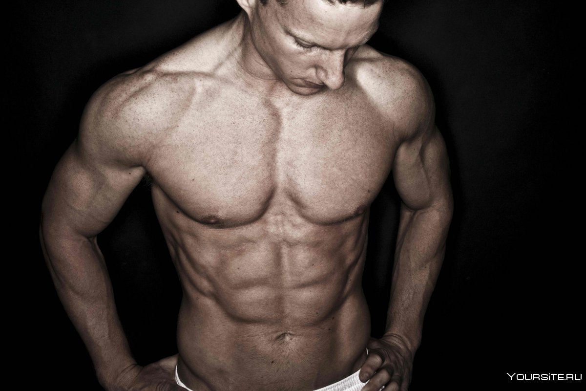 Красивая мужская фигура