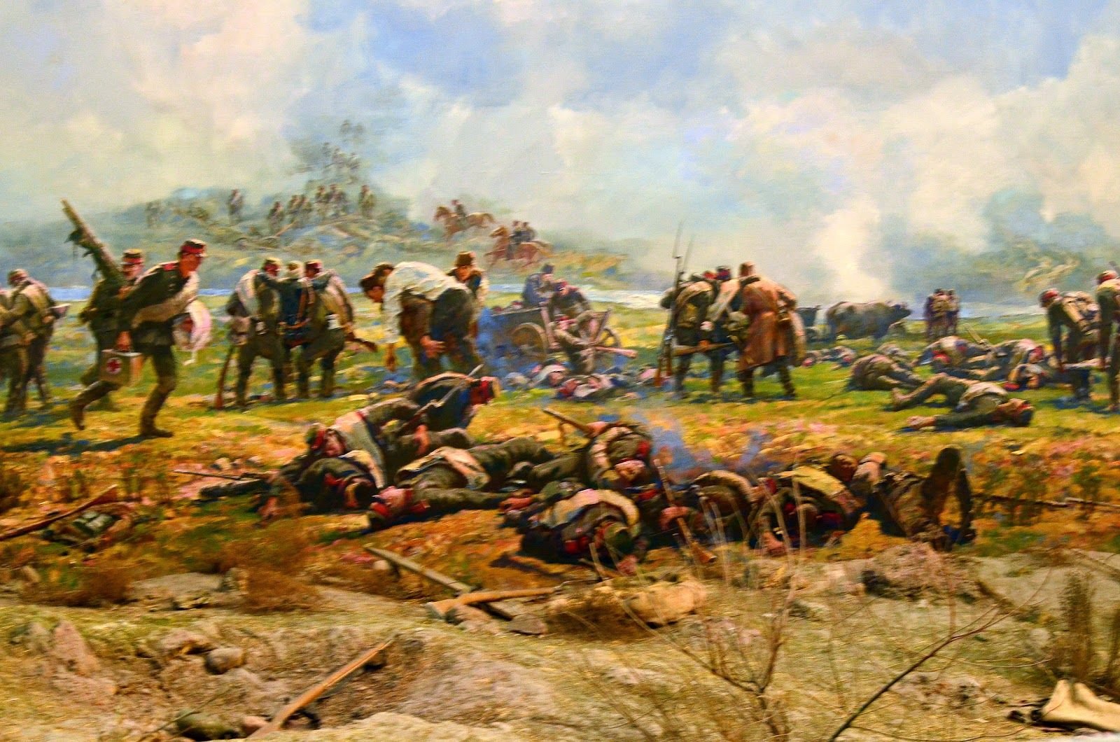 После взятия плевны нам удалось перейти вновь. Сражение под Плевной 1877-1878.