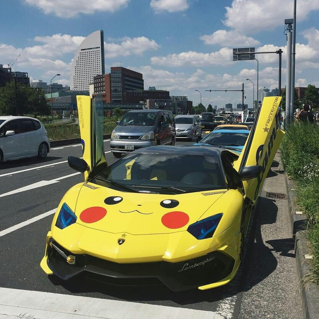 Ламборджини Пикачу