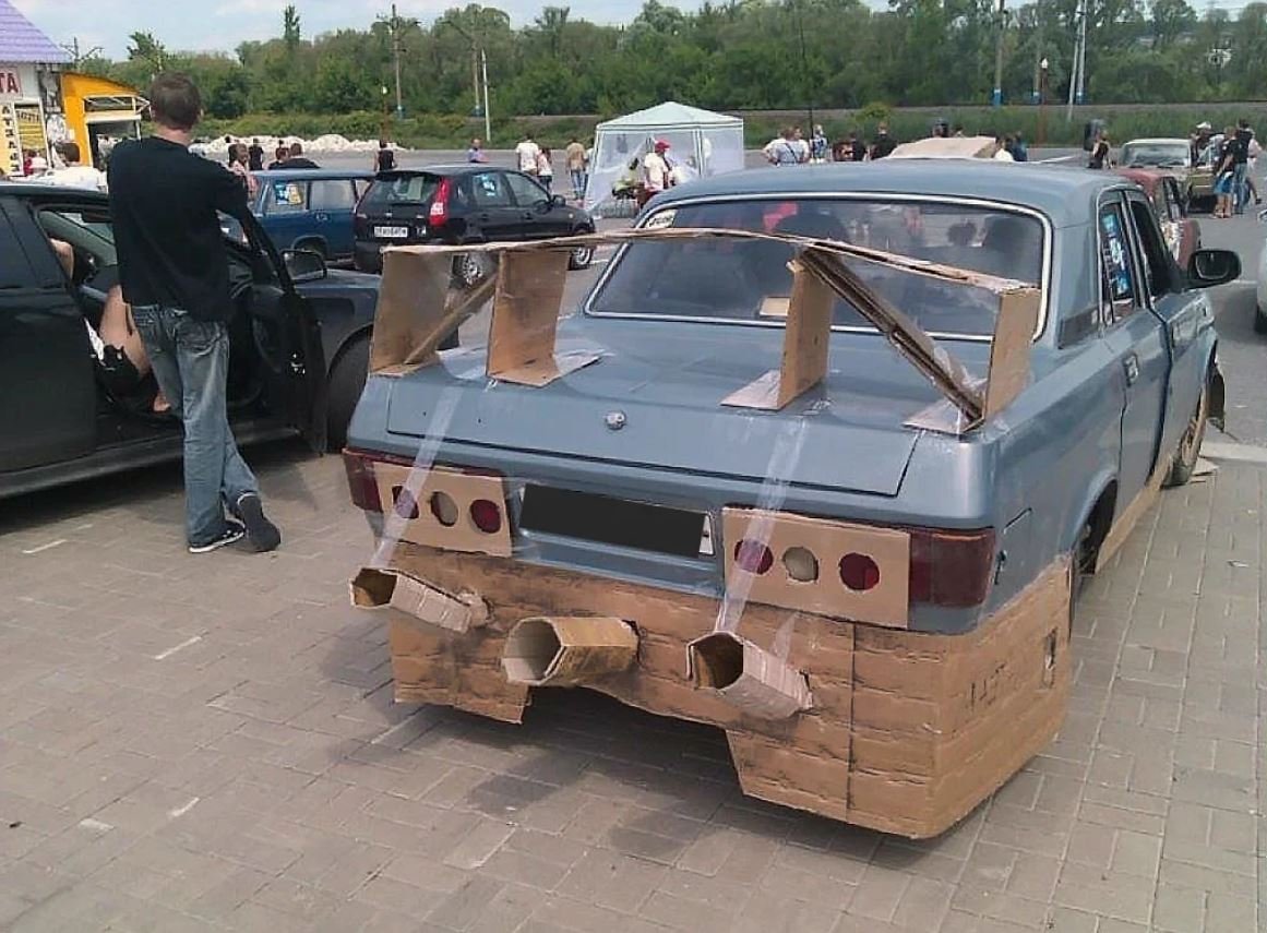 Колхозный спойлер