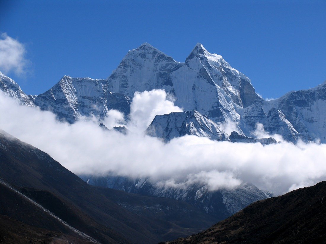 Горы Тибета пик