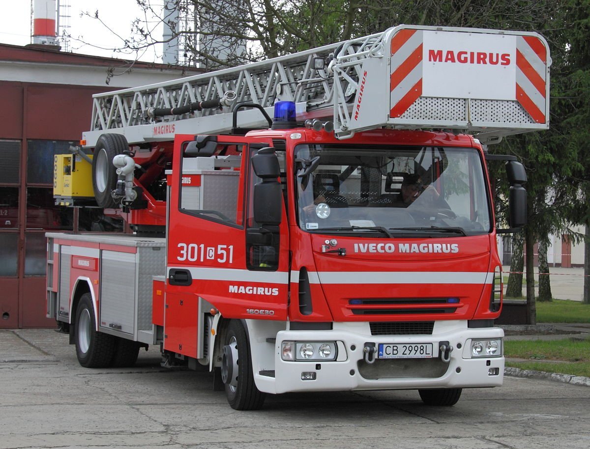 Магирус пожарная машина