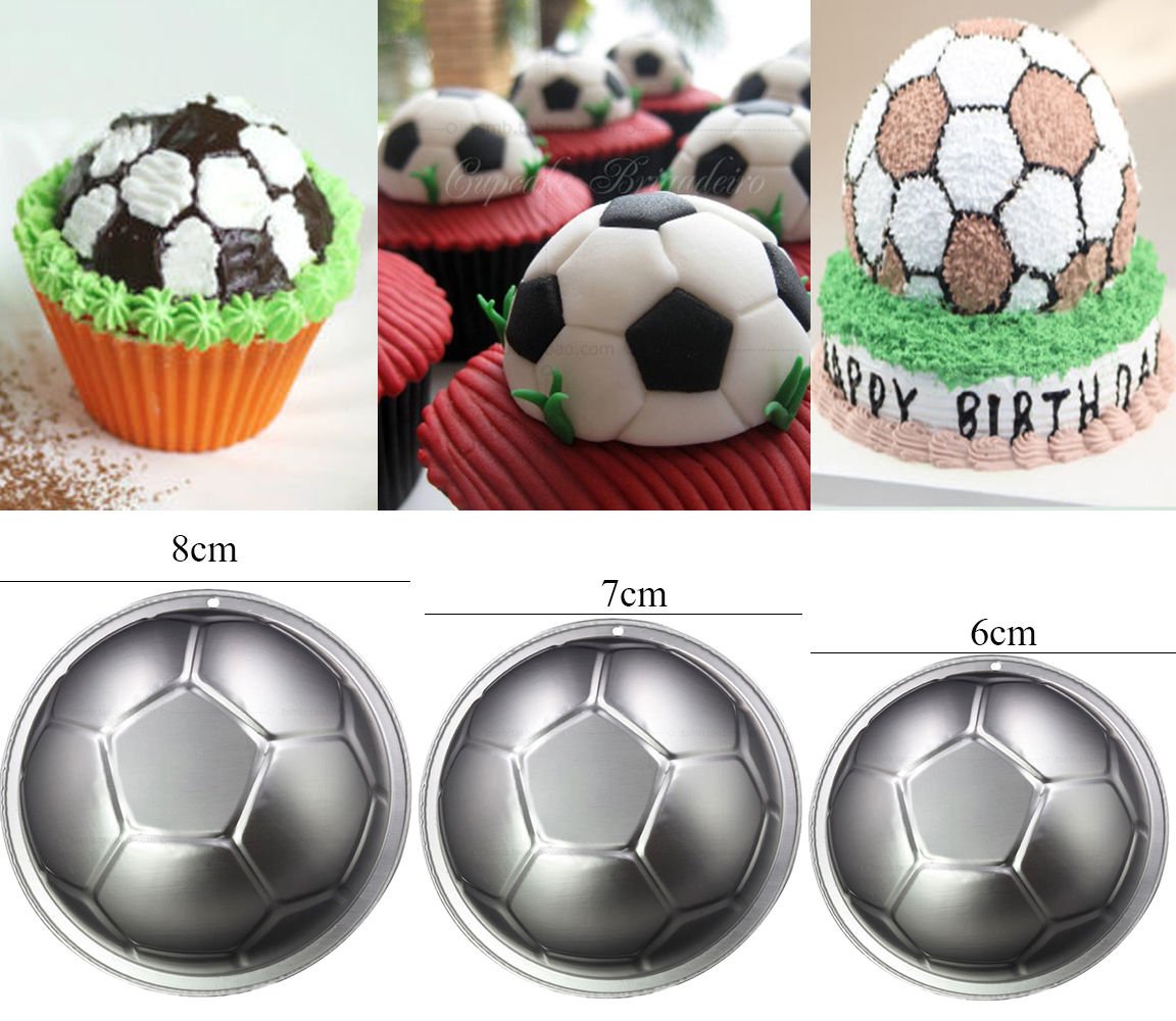 Украшение торта с футбольным мячом