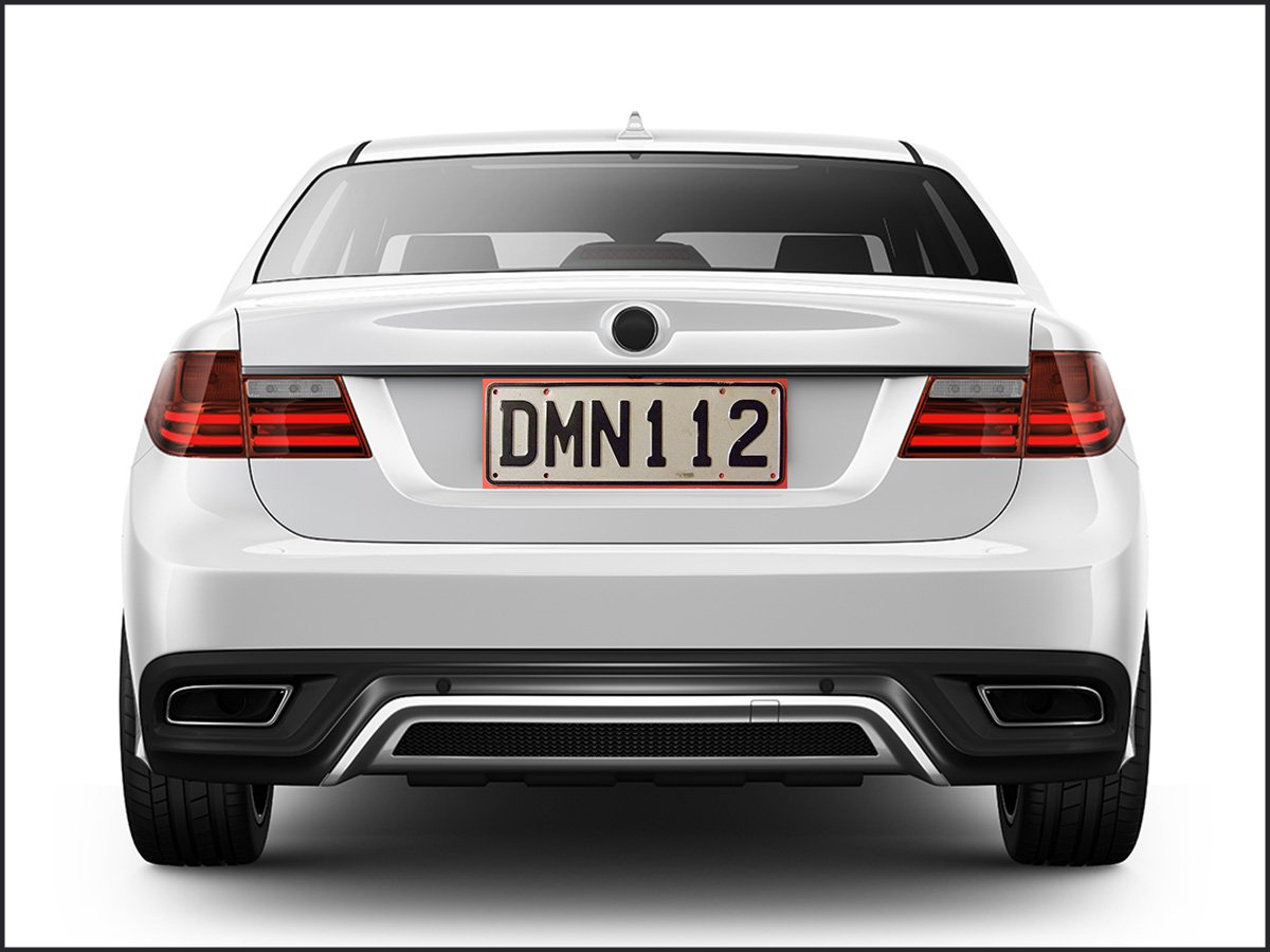 Иномарки седан вид сзади