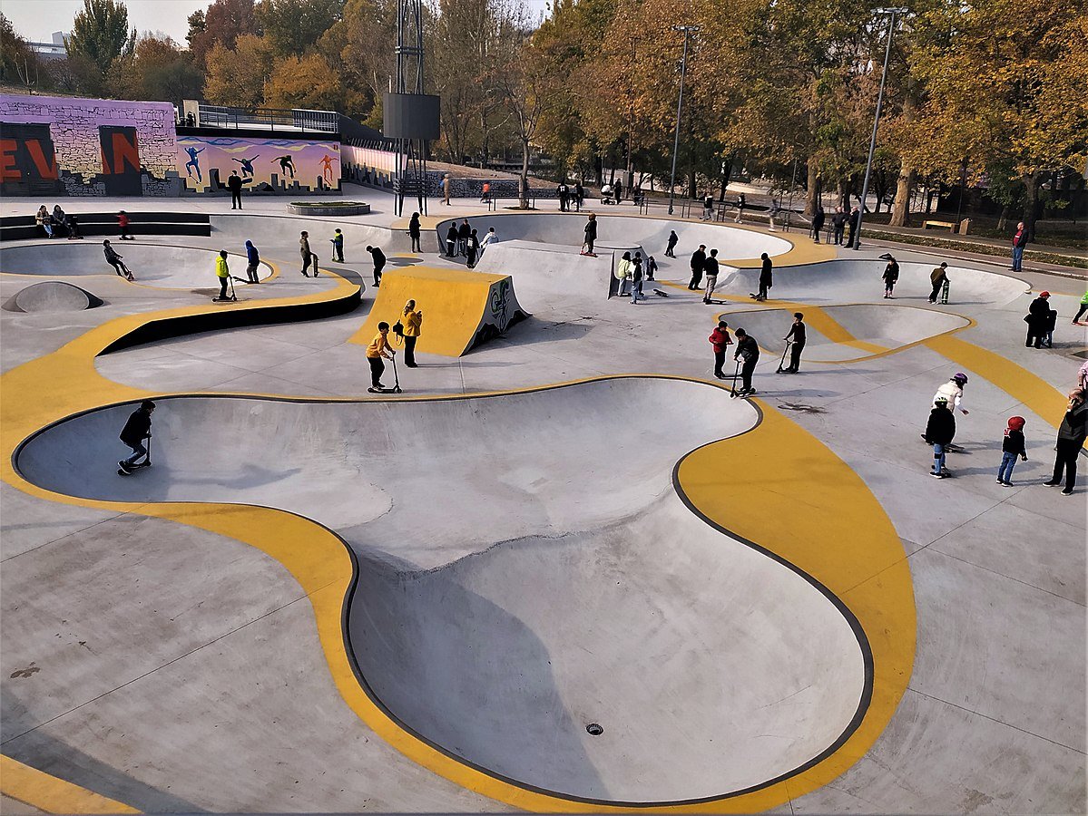 Скейт парк Садовники